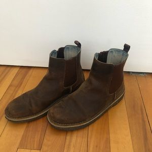 Brown boots